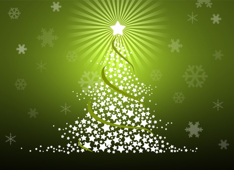 merry christmas tree design